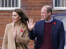 Princ William a jeho manželka Kate, princezná z Walesu