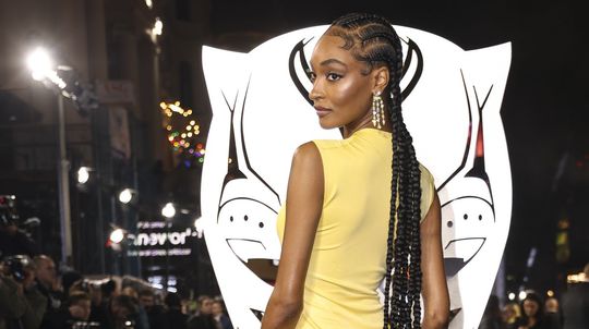 Britská topmodelka Jourdan Dunn na slávnostnej...