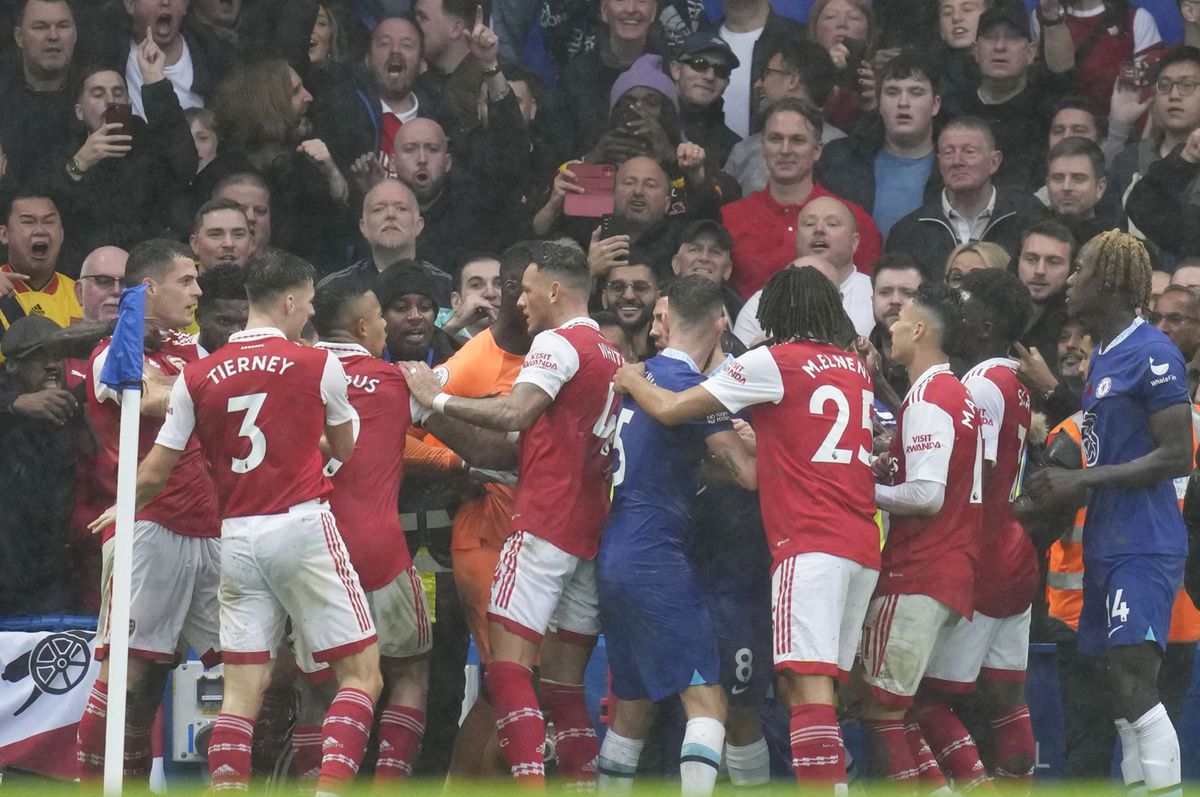 Roztržka medzi hráčmi Chelsea a Arsenalu.