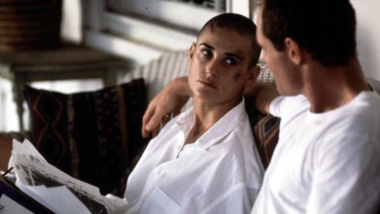 Snímka z filmu G. I. Jane.