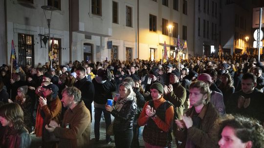 Snímka z koncertu pre Matúša a Juraja na...