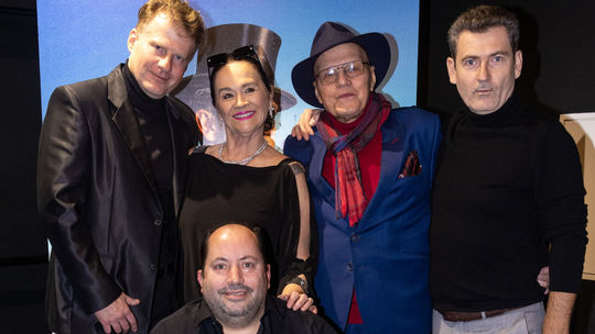 Herci na premiére filmu Cirkus Maximus.