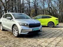 Škoda Enyaq iV 60 a Coupé RS iV 80 - test spotreby 2022