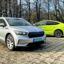 Škoda Enyaq iV 60 a Coupé RS iV 80 - test spotreby 2022