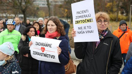 Protestné zhromaždenie „Za záchranu...