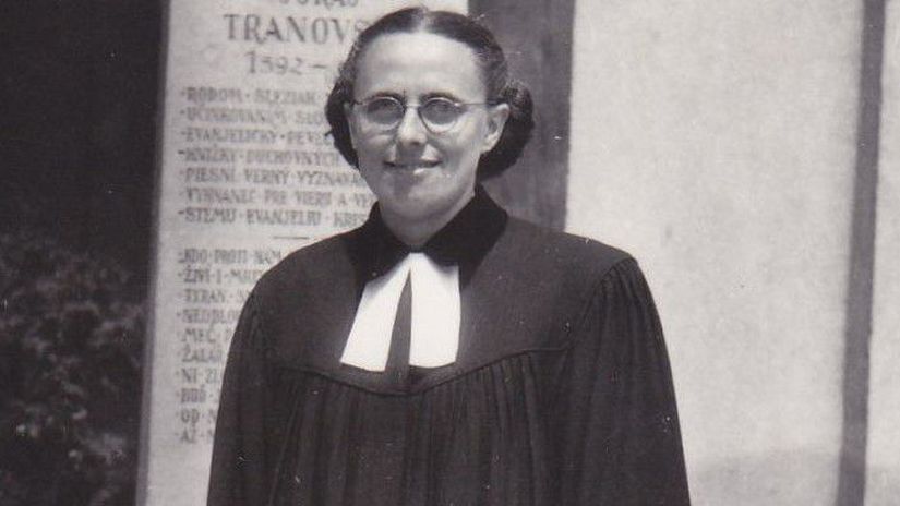 Darina Bancíková, farárka, ordinácia, 1951