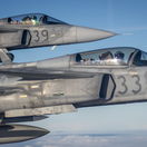 Bojové lietadlo / Stíhačka / JAS 39 Gripen / Vzdušný priestor /