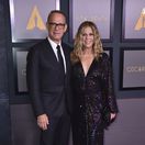 Herec Tom Hanks a jeho manželka Rita Wilson.