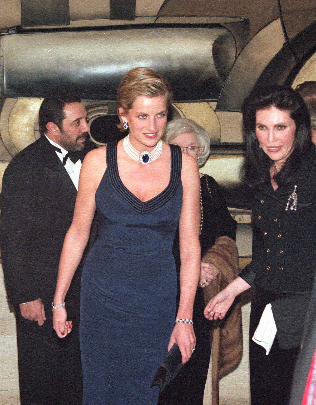 Princezná Diana na zábere z roku 1995. 