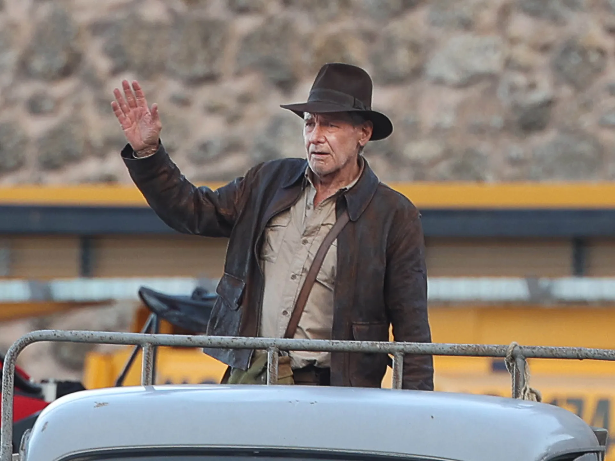 Harrison Ford počas nakrúcania nového filmu o...