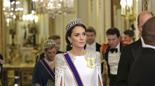 Princezná z Walesu Kate bola na štátnom bankete...