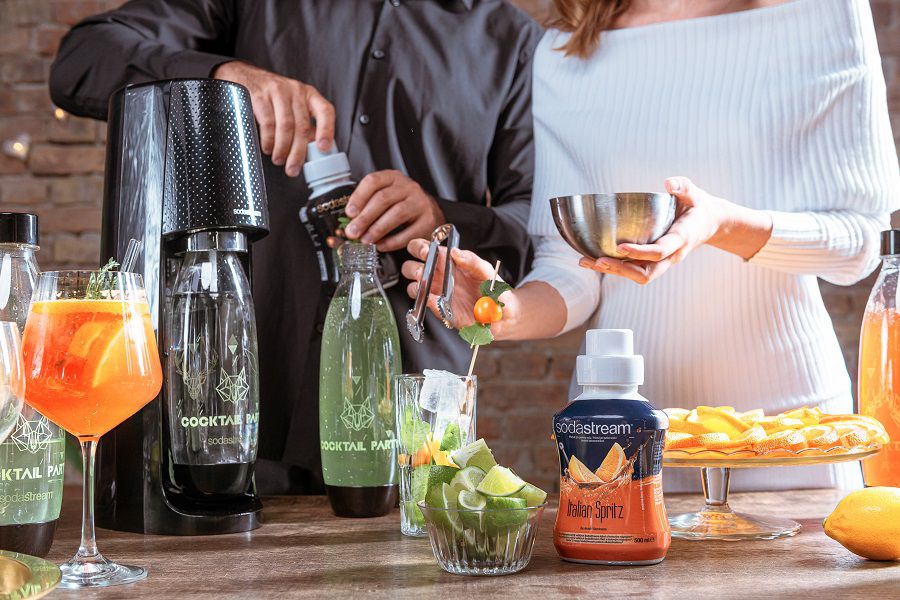 V limitke SodaStream Cocktail party máte...