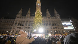 Rakúsko Viedeň vianočné trhy,  Vianoce, adventné trhy