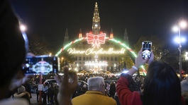 Rakúsko Viedeň vianočné trhy,  Vianoce, adventné trhy