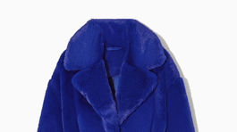 Dámsky kabát z umelej kožušiny COS
