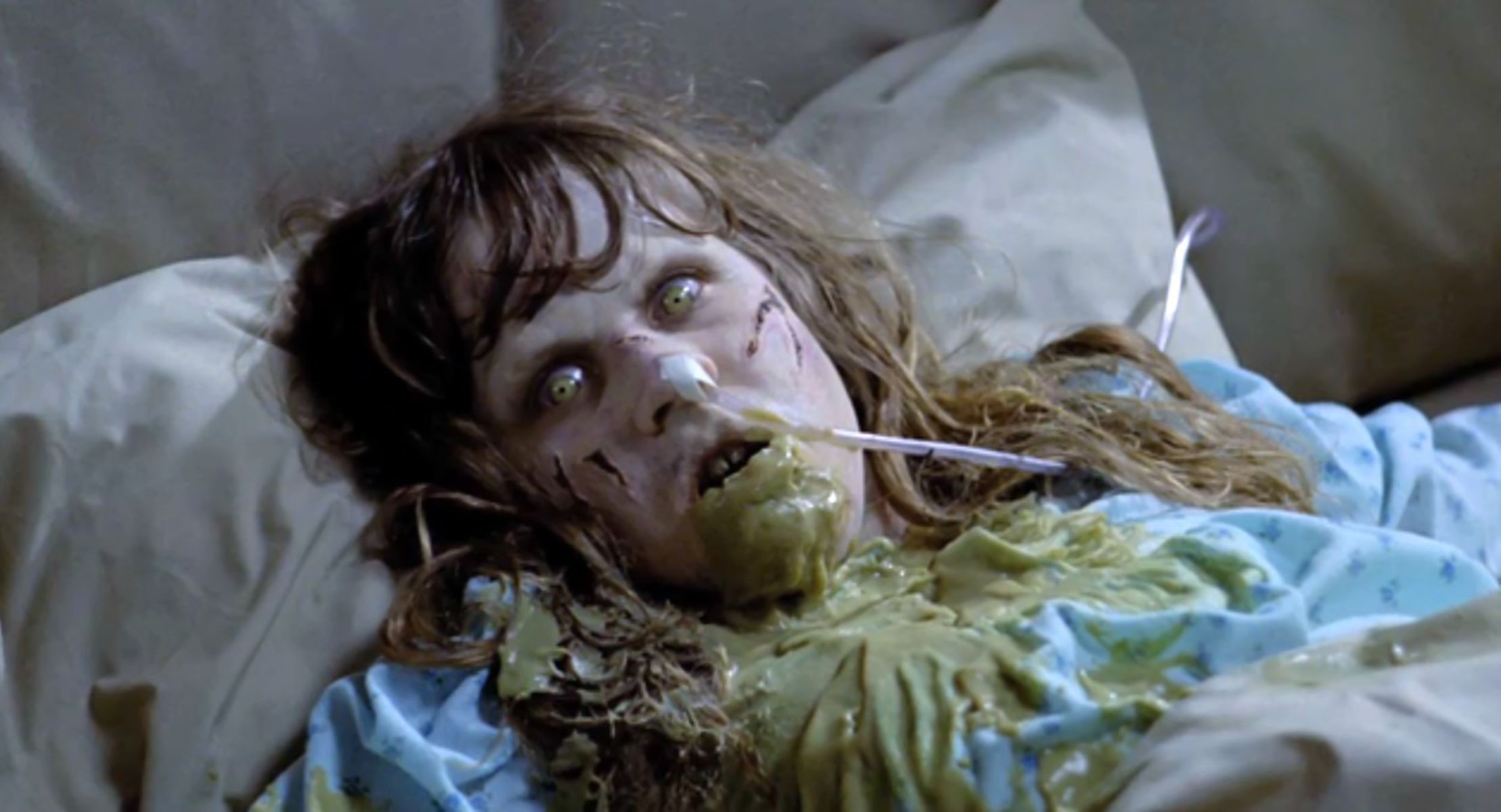 Linda Blair v snímke Vyháňač diabla z roku 1973.
