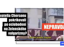 HOAX: Šíri sa zmanipulované video z návštevy Volodymyra Zelenského v Chersone
