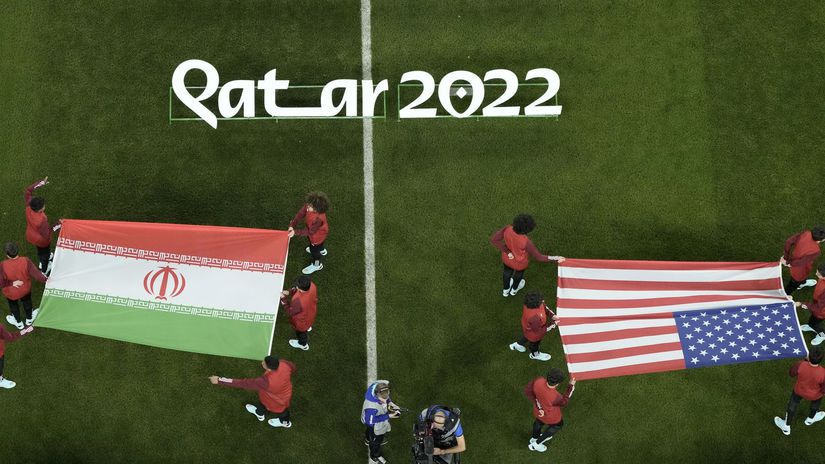 Katar Futbal MS2022 B Irán USA