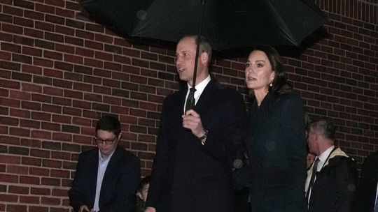 Princ William a princezná Kate z Walesu...