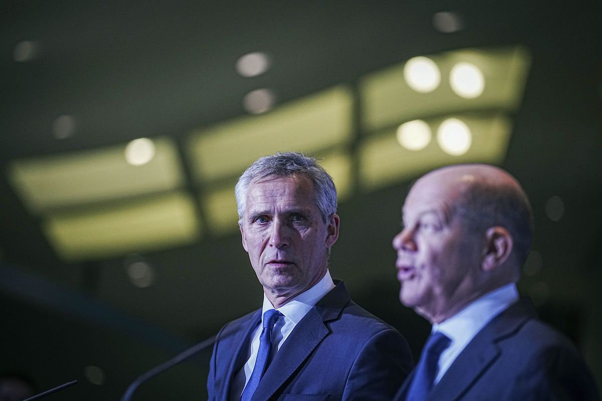 Generálny tajomník NATO Jens Stoltenberg...