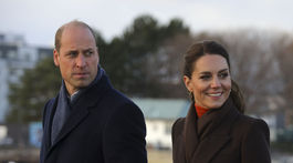 Princ William a princezná Kate