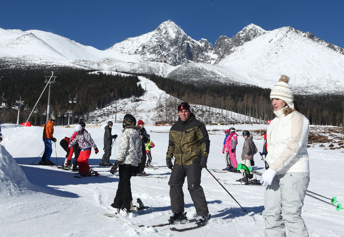 vysoké tatry, lyžovanie, lyžovačka, lanovka, zima, sneh