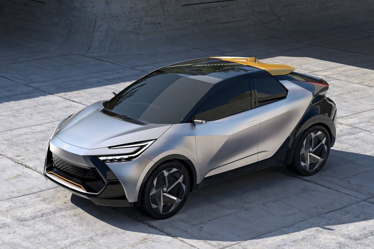 A takto vyzeral koncept C-HR Prologue, ktorý...