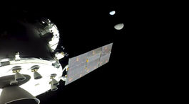 USA NASA Artemis Orion kozmická loď vzdialenosť