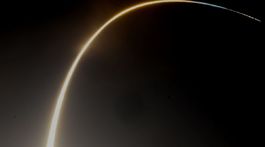 USA NASA Artermis Mesiac SLS Štart