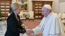 Zuzana Čaputová, pápež František