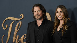 Christian Bale aj s manželkou Sibi Blazic
