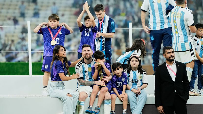 Šťastná rodinka s priezviskom Messi po...