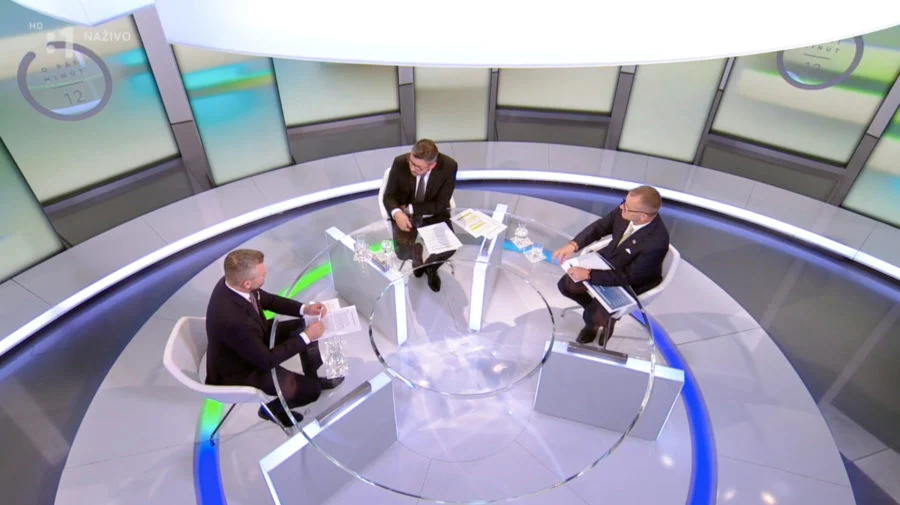 Predseda Hlasu-SD Peter Pellegrini a predseda...
