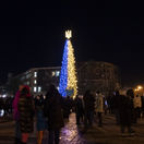 Ukrajina Rusko vojna Kyjev stromček vianočný uarus
