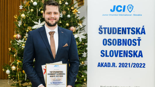Matej Gazda získal prestížne ocenenie TOP...