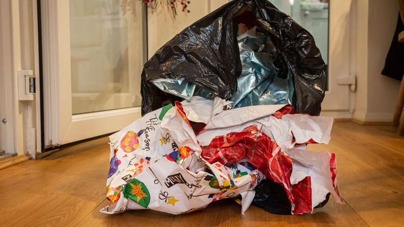 odpad, Vianoce, vianočný odpad, papier