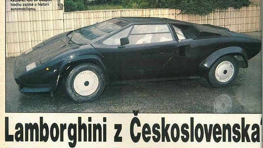 Auto Abbaretti - replika Lamborghini Countach