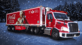 Coca-Cola  - vianočný kamión