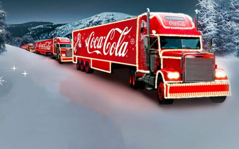 Coca-Cola  - vianočný kamión
