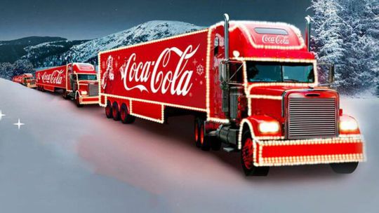 Coca-Cola  - vianočný kamión