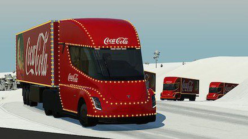 Ako by mohol vyzerať vianočný kamión Coca-Coly...