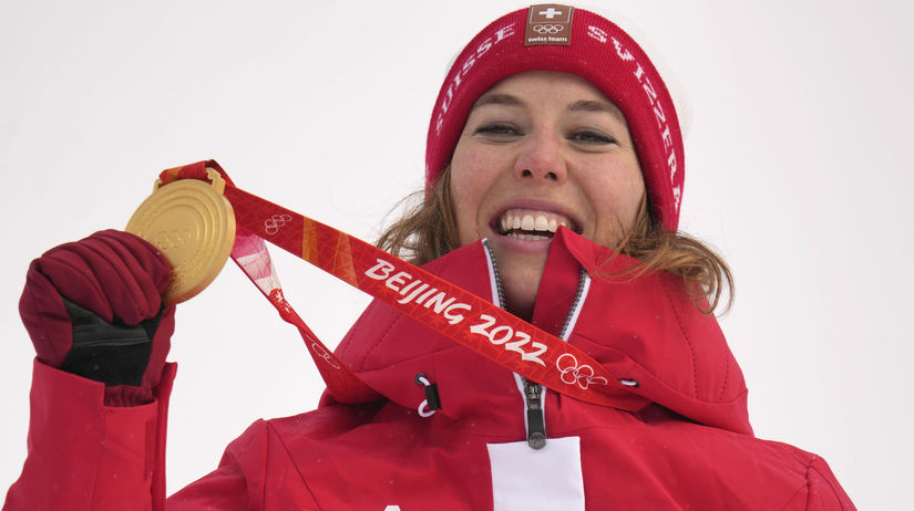 10. Michelle Gisinová - lyžiarka.