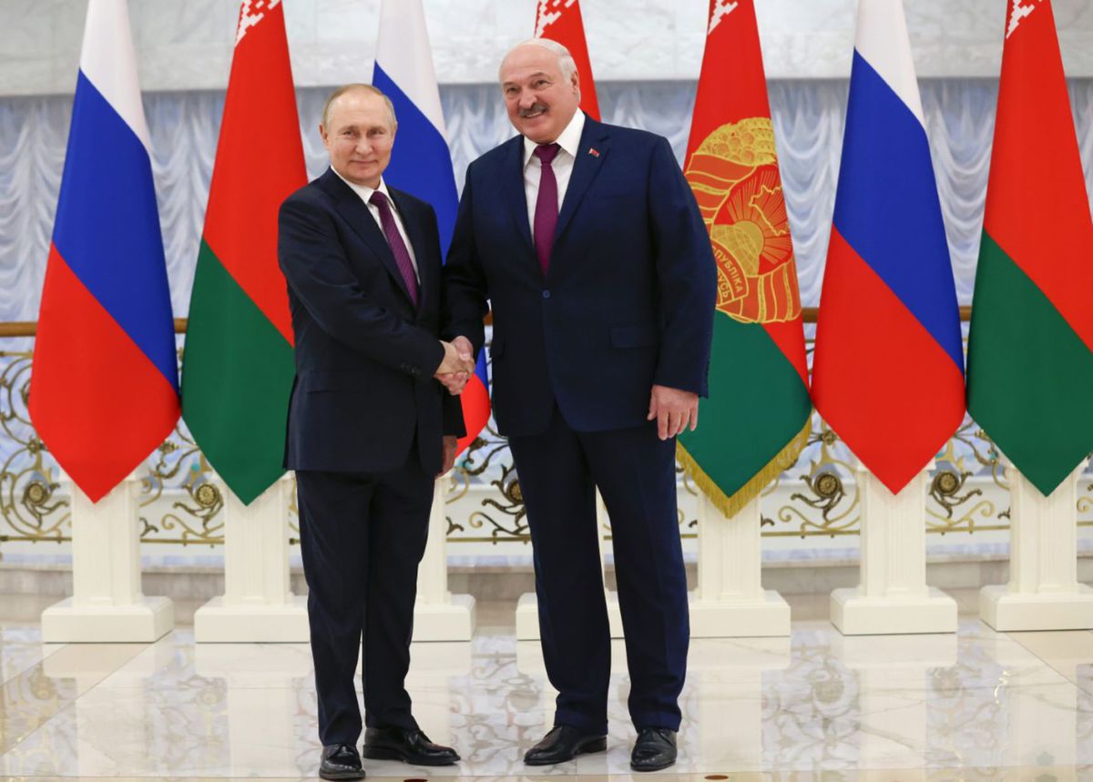 Vladimir Putin, Alexandr Lukašenko