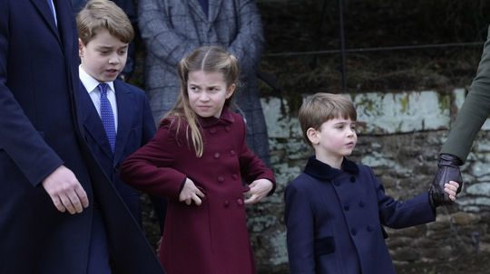 La princesse Kate, le prince William, le prince George,...