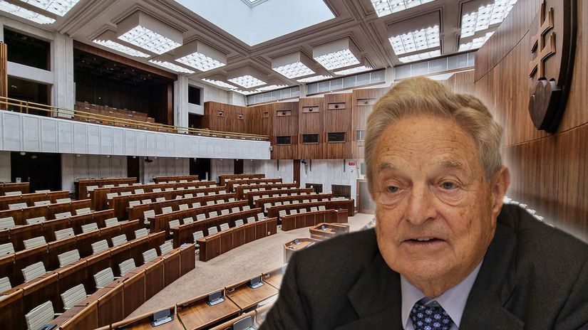 parlament, Slovensko, George Soros