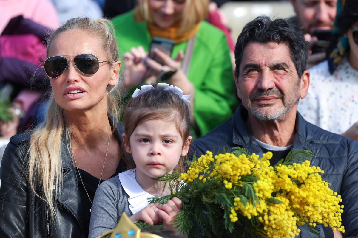 Adriana Sklenaříková, jej druhý manžel Aram...