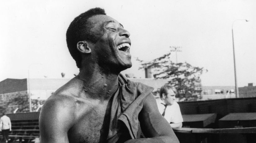 Pelé v Miláne v roku 1965.