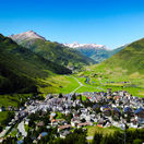 Andermatt, Švajčiarsko, Alpy, dedina, cestovanie, dovolenka, hory, horská dedina