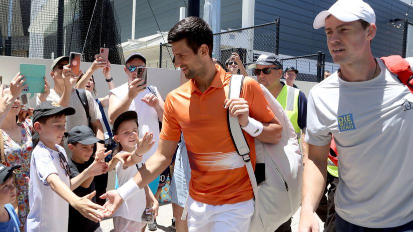 Novak Djokovič sa predstavil v prvom zápase po...