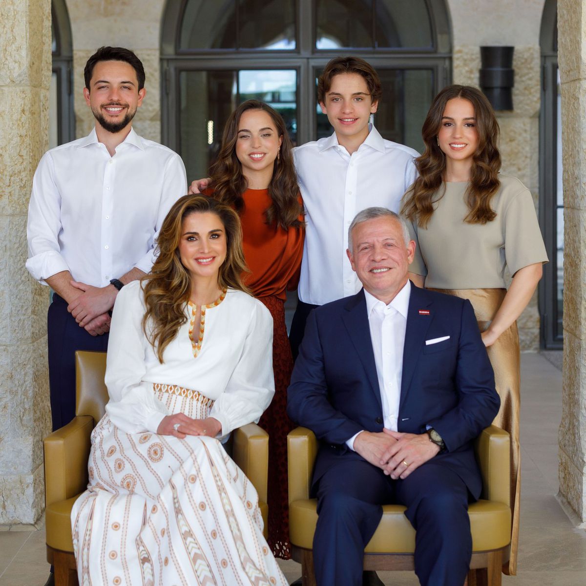 Jordánsky kráľ Abdullah II a kráľovná Rania